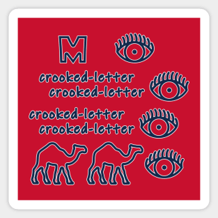 M-I-S-S-I-S-S-I-P-P-I: Ole Miss edition #3 Sticker